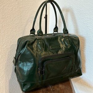 Longchamp Legends verni large satchel bag Edition Limitée NWT!!!!
